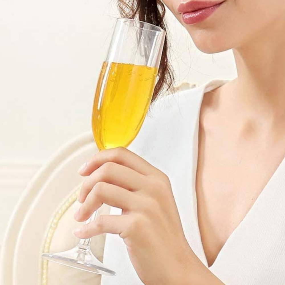 Plastic Champagne Flute | Tritan Champagne Glasses | Plastic Flute Glassware