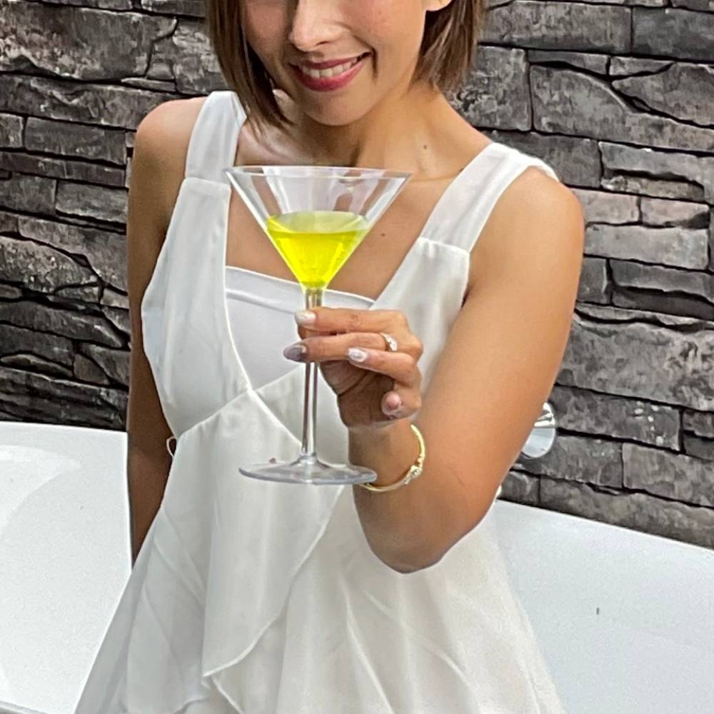 Plastic Martini Glasses | Shatter-Resistant Martini Glass | Plastic Martini Glassware